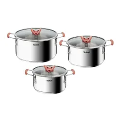 Zestaw garnków TEFAL Opti Space G720S674 (6 elementów)
