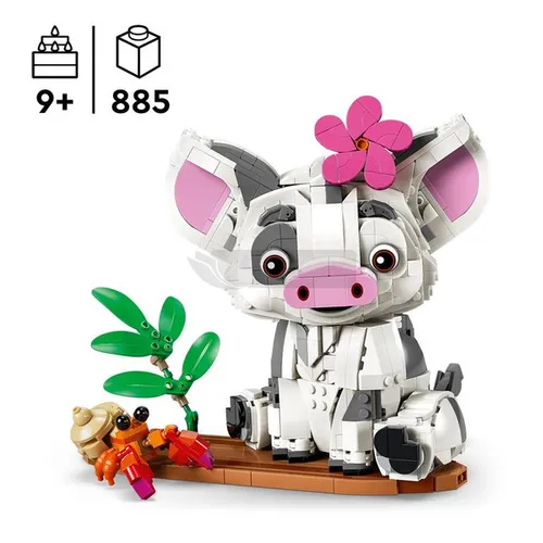 LEGO Disney 43292 Vaiana Pua, zestaw klocków 9+