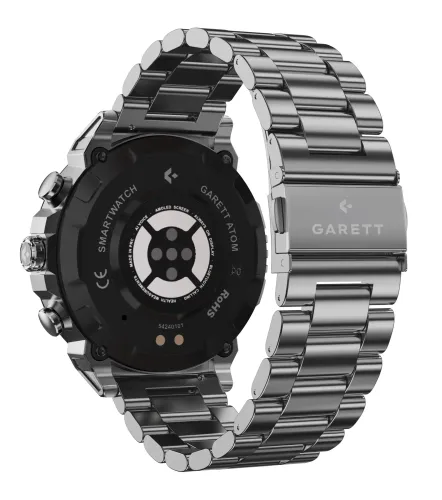 Smartwatch Garett Atom Srebrny