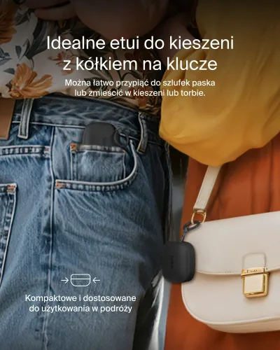 Słuchawki bezprzewodowe Belkin SoundForm Anywhere Douszne Bluetooth 5.4 Czarny