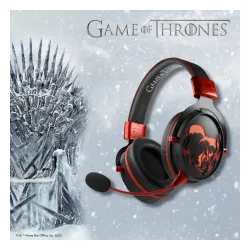 Słuchawki bezprzewodowe z mikrofonem Lexip Game of Thrones - Targaryen - Multiplatform Wireless Headset