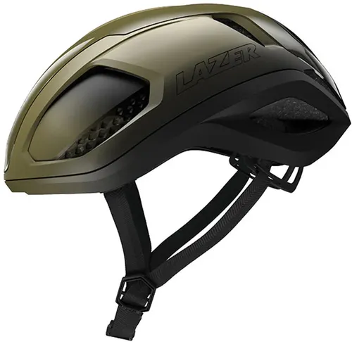 Kask rowerowy LAZER Vento KinetiCore Czarno-zielony Szosowy z możliwością zamontowania lampki (rozmiar M)