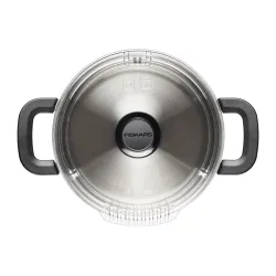 Garnek Fiskars Functional Form 1072316 Indukcja Stal nierdzewna 3l