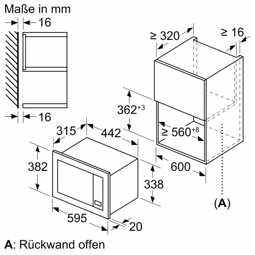 Kuchenka mikrofalowa Bosch BFL623MB3