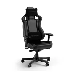 Fotel Noblechairs EPIC COMPACT Black Carbon Gamingowy do 120kg Skóra ECO Czarny