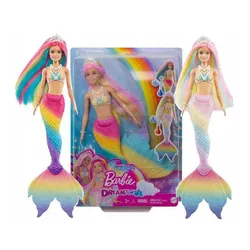 Lalka Barbie Dreamtopia Syrenka Tęczowa GTF89
