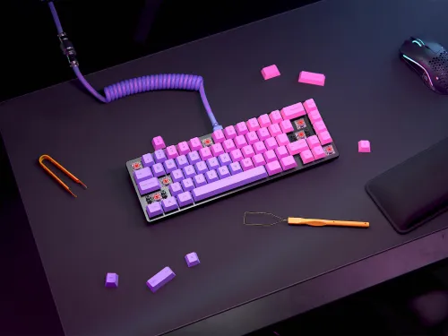 Klawiatura GLORIOUS GLO-KB GMMK2 65% RGB Hot Swap Fox Switch Czarny