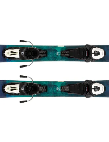 Narty dziecięce TECNOPRO ROCKET + wiązanie SALOMON L6 z GRIP WALK - Długość (cm) - 125