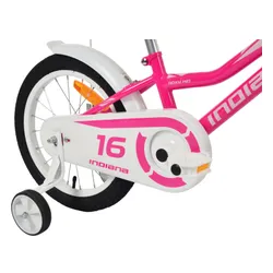 Rower dziecięcy INDIANA Roxy Kid 16 cali dla dziewczynki Różowy