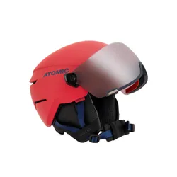 Kask snowboardowy dziecięcy ATOMIC SAVOR VISOR JR red - Rozmiar - S