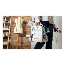 Maszyna do szycia Overlock CECOTEC Belle Couture Biały