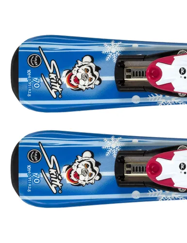 Powystawowe narty dziecięce TECNOPRO SKITTY + wiązanie ROSSIGNOL COMP KID 2.5 - Długość (cm) - 70