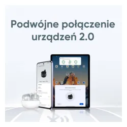 Słuchawki bezprzewodowe realme TechLife Buds Dokanałowe Bluetooth 5.4 Czarny