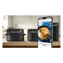 Air Fryer Frytkownica beztłuszczowa BOSCH Serii 6  MAFD661B4 12l z podwójnym koszem