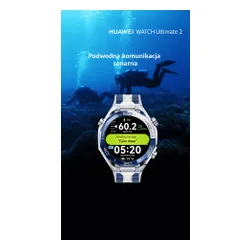 Smartwatch HUAWEI Watch Ultimate 2 Srebrno-niebieski