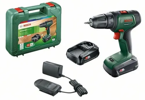 Дрель-шуруповерт аккумуляторная Bosch UniversalDrill 18V 2x1. 5Ah