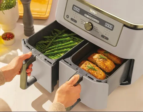 Frytkownica Air fryer Ninja Dual Zone Max DZ400EUSTGD 2470W 9,5L