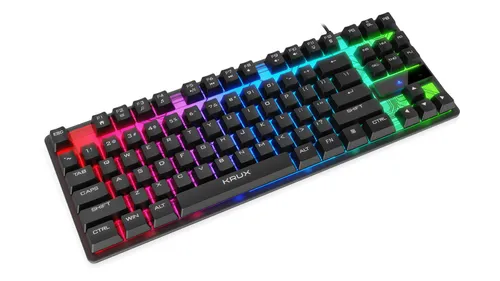 Klawiatura membranowa Krux Solar TKL RGB Czarny