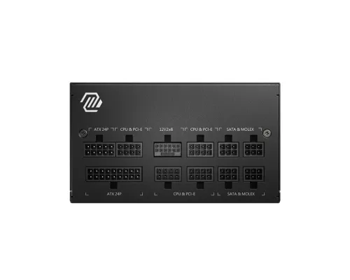 Zasilacz MSI MAG A750GL PCIE5 II 750W 80+ Gold Czarny