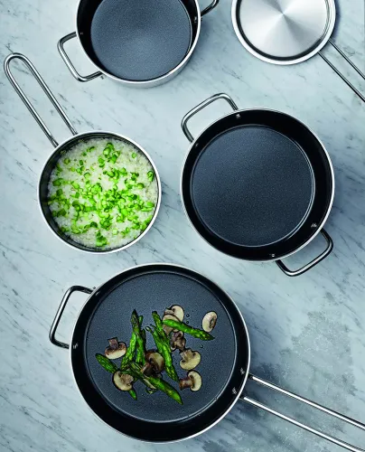 EVA TRIO Stainless Steel 4,8 l - garnek ze stali nierdzewnej