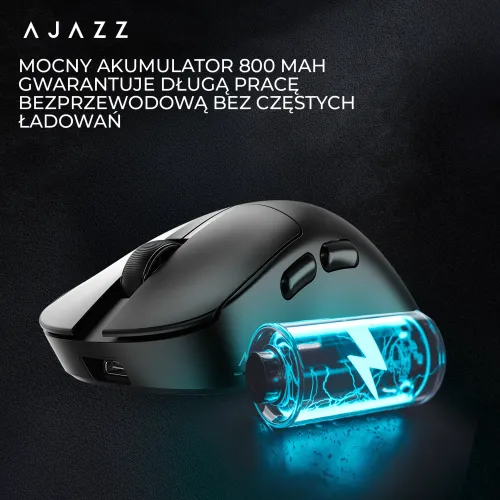 Myszka gamingowa Ajazz AJ179 V2 MAX Czarny