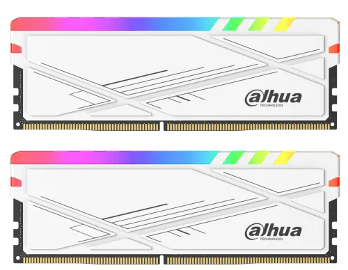 Pamięć RAM Dahua C600 RGB DDR5 32GB (2x16GB) 6400 Biały