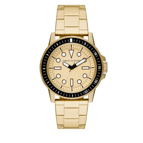 Armani Exchange Leonardo AX1854 Gold Saati