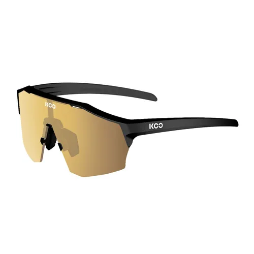 Okulary przeciwsłoneczne Koo Alibi black matt/gold mirror