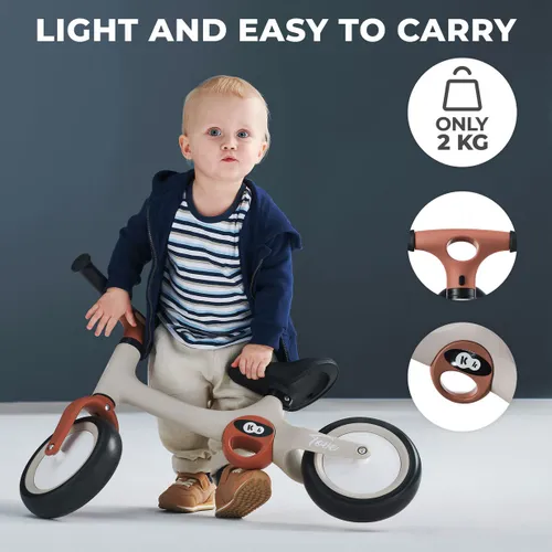 Rowerek biegowy Kinderkraft Tove desert beige