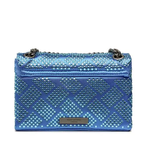 Kurt Geiger Mini Geantă Kensington Din Material Textil 9546683609 Albastru Pal