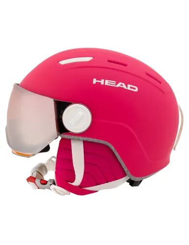 Kask snowboardowy dziecięcy z szybą HEAD MAJA VISOR - Rozmiar - XS/S