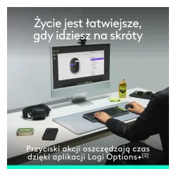 Myszka Logitech POP Mouse Fioletowy