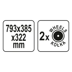 Skrzynka narzędziowa YATO YT-09185