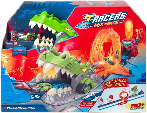 Wyrzutnia MAGIC BOX T-Racers Mix’n Race Volcano Saurus PTRSP114IN20
