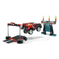 Конструктор Lego Technic фургон и трюк мотоцикл (42106)