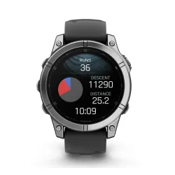 Smartwatch Garmin Fenix E 47mm GPS Srebrny