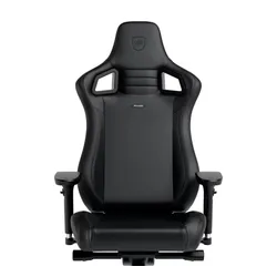 Fotel Noblechairs EPIC COMPACT Black Carbon Gamingowy do 120kg Skóra ECO Czarny