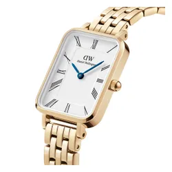 Daniel Wellington Quadro Roman Numerals 5-Link Watch DW00100688 Золото