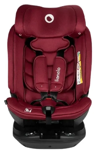 Fotelik samochodowy LIONELO Bastiaan RWF i-Size 40-150 cm (0-36 kg) Czerwony