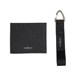 Calvin Klein Jeans Gifting Bifold подарочный набор / Keyfob Soft K50k511205 Black BDS