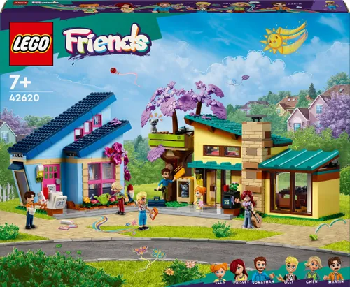 Конструктор LEGO Friends семейный дом Олли и Пейсли (42620)