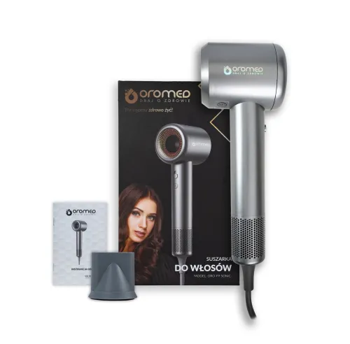 Suszarka do włosów OROMED ORO-F9 SONIC Jonizacja 1600W 2 prędkości 2 temperatury