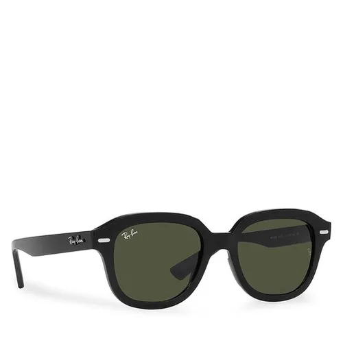 Солнцезащитные очки Ray-Ban Erik 0rb4398 901/31 Black / Green - размер (EU) 53