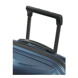 Маленький расширяемый чемодан Samsonite Attrix 55 см (23/26 см) - steel blue