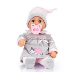 Lalka First Words Baby szara