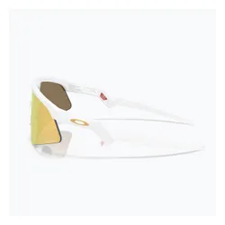 Okulary przeciwsłoneczne dziecięce Oakley resistor sweep matte white/prizm 24k