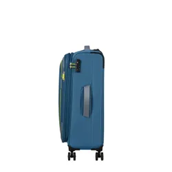 Walizka średnia American Tourister Pulsonic - coronet blue