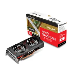 Karta graficzna Sapphire technology Pulse Radeon RX 7600 8GB GDDR6 128bit FSR