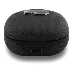 Słuchawki dokanałowe LACOSTE Iconic Petit Pique Czarny