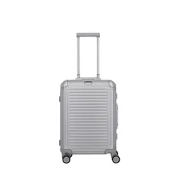 Walizka kabinowa Travelite Next Trolley S - silver